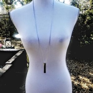 Silver Bar Necklace